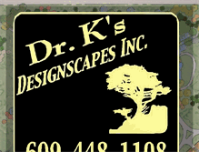 Tablet Screenshot of drksdesignscapes.com